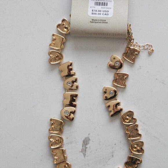 Anthropologie Gold Mama Bubble Necklace - NEW - Picture 4 of 5